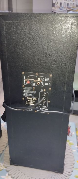 Pareja Altavoces Fenton Negros