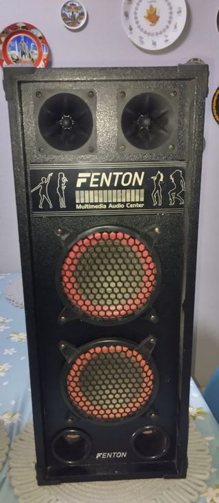 Pareja Altavoces Fenton Negros