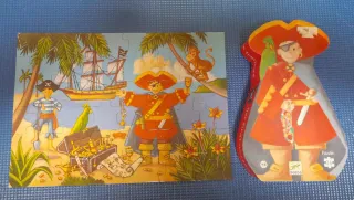 Puzzle infantil piratas Djeco