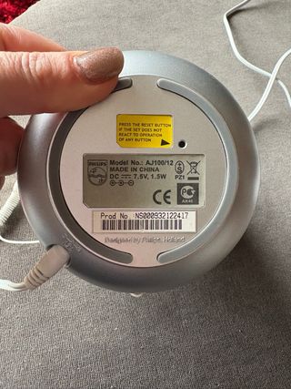 Rádio Despertador Philips AJ100