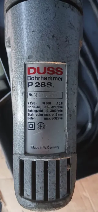 Maletín DUSS Bohrhammer