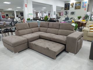 Por solo 849€ Sofás Rinconera cama Marrón/Gris
