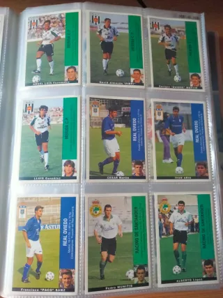 Panini Liga 95/96 - 283 cromos distintos sin pegar