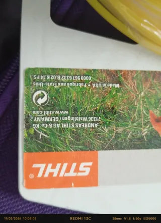 Hilo cortabordes STIHL 3.0 mm x 55 m