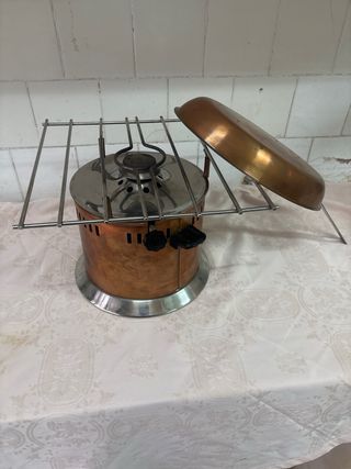 Hornillo Rechaud Restaurante Cobre