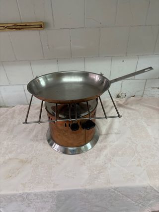 Hornillo Rechaud Restaurante Cobre