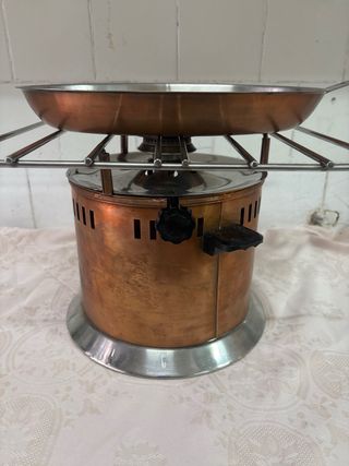 Hornillo Rechaud Restaurante Cobre