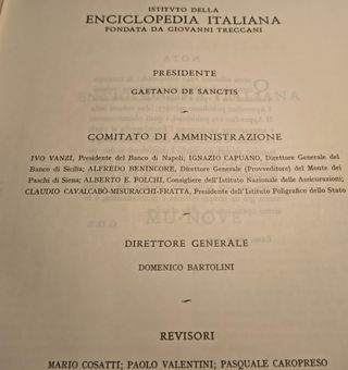 Enciclopedia Treccani 41 vol, appendici e 900