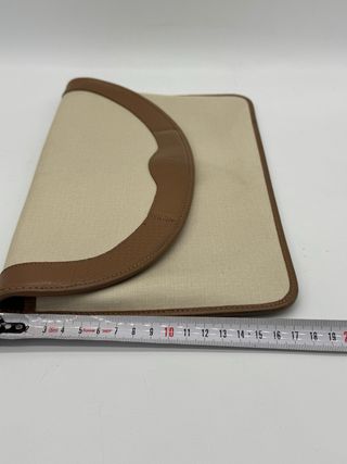 Christian Dior Bolso Clutch Beige y Marrón