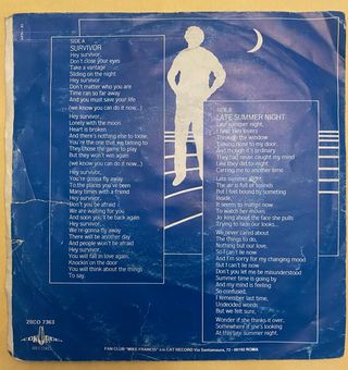 Mike Francis - Survivor 45 giri 1984