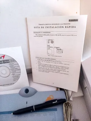 Genius WizardPen 5x4 Tableta Gráfica Nueva