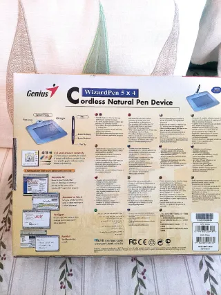 Genius WizardPen 5x4 Tableta Gráfica Nueva