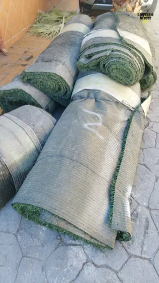Césped artificial reciclado