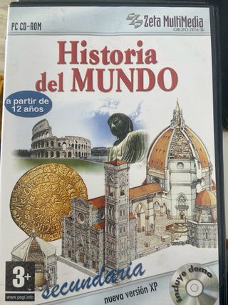 PC CD-ROM Historia del Mundo