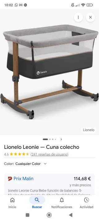 Minicuna colecho Lionelo Leonie