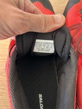 Zapatillas Trail Salomon Pulsar Talla 41