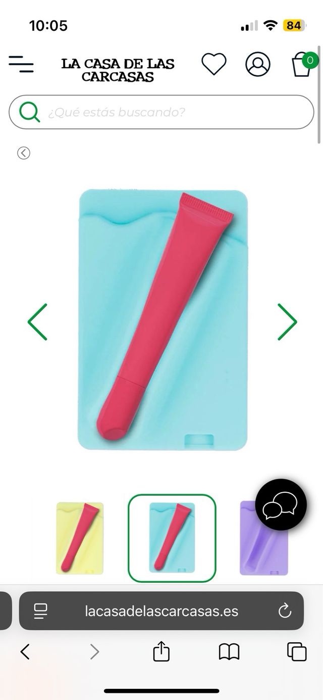 Tarjetero Lip Móvil Rosa-La casa de la carcasa