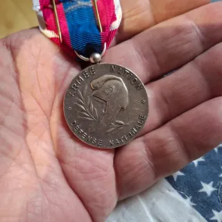 Medalla República Francesa marina francesa