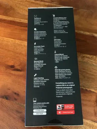 Polaroid Now+ Instant Camera + 16 Fotos y filtros