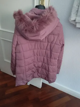 Anorak rosa mujer