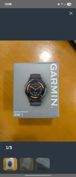 Garmin Venu 3 Negro