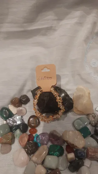 Pulsera Citrino Piedra Natural