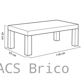 Muebles Jardín Belice Grafito