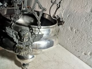 +200 AÑOS ENORME LAMPARA IGLESIA VOTIVA