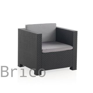 Muebles Jardín Diva Tropea Grafito