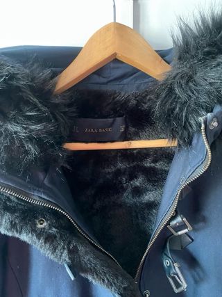 Chaqueta Zara forro pelo Talla S