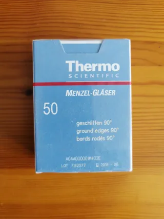 Caja Portaobjetos microscopio Thermo Scientific