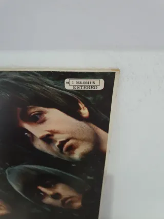 Vinilo The Beatles Rubber Soul EMI Odeon 1966