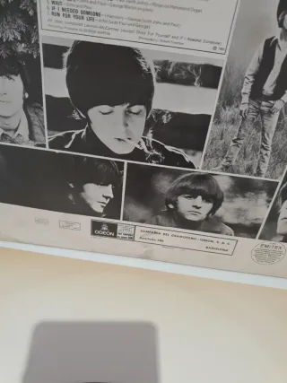 Vinilo The Beatles Rubber Soul EMI Odeon 1966