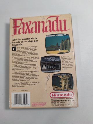 Faxanadu Nintendo NES