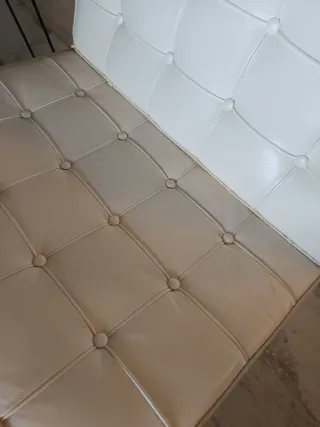 Silla Barcelona Piel y Metal