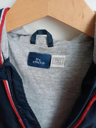 Giacca antivento Chicco blu 7 anni