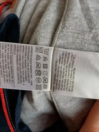 Giacca antivento Chicco blu 7 anni