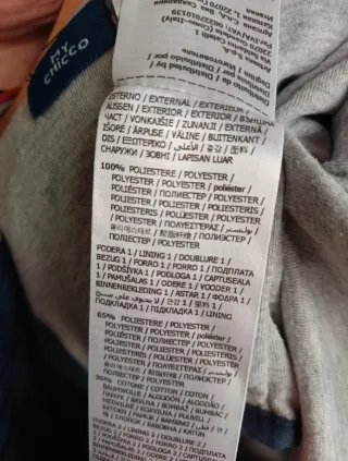 Giacca antivento Chicco blu 7 anni