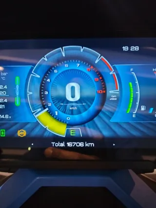 Zontes 368G Maxi Scooter Gris/Azul