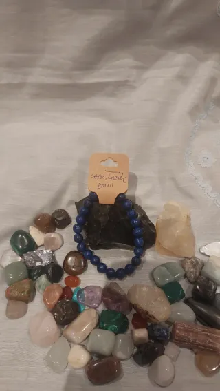 Pulsera de piedras naturales lapislazuli 8mm