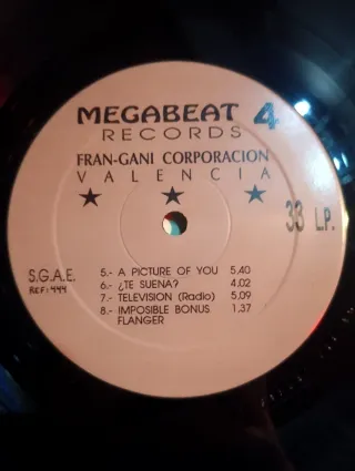 Vinilo LP de Megabeat "megabeat 4"