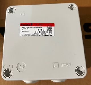 Cajas estanca Famatel IP55 100x100 6und