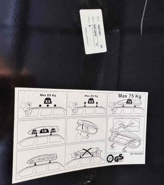 Cofre Techo THULE Dynamic 800 Negro