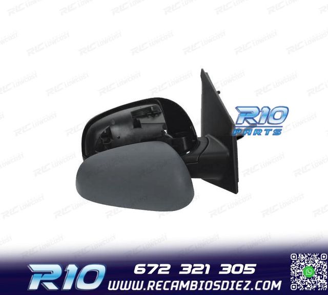 ESPEJO COMPLETO DERECHO NISSAN NOTE 06-09 IMPRIMADO