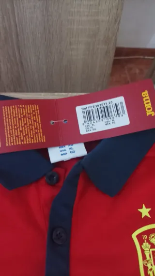 Polo Selección Española Fútbol Sala Joma