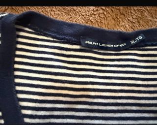 Camiseta Polo Ralph Lauren Rayas Talla xl