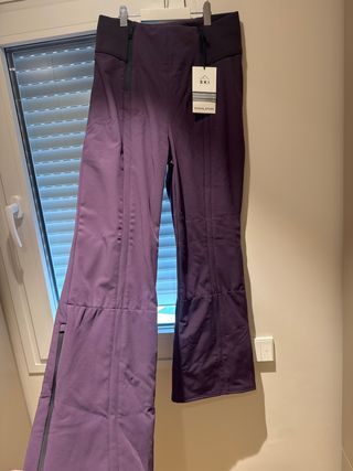 Pantalones de esquí morados OYSHO