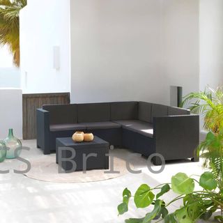 Muebles Jardín Oasis Grafito