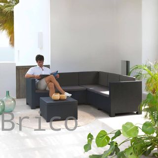 Muebles Jardín Oasis Grafito