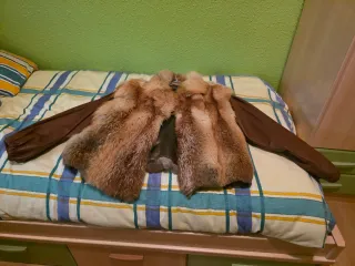 Abrigo Piel Zorro Auténtico